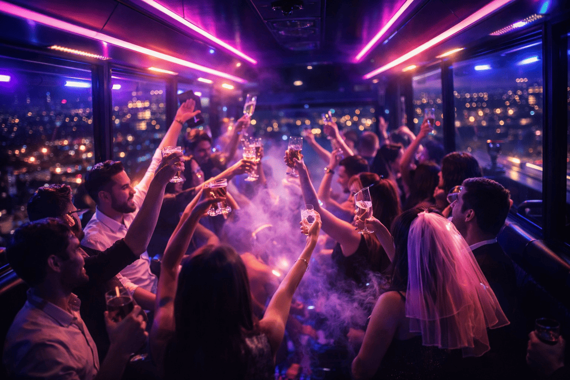 despedida de soltera soltero discobus